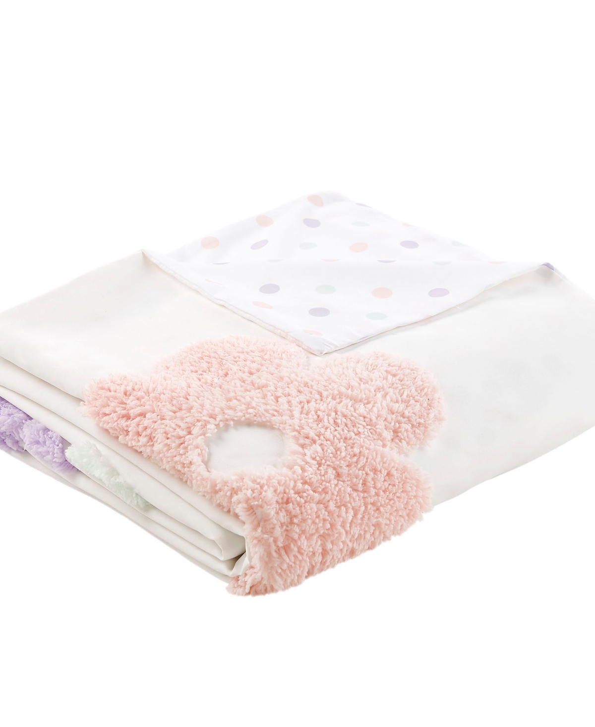 Urban Habitat Gracie Floral Reversible 2-pc. Duvet Cover Set, Twin In White,purple
