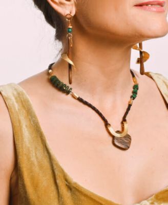 18K Gold Plated Orzah Multi Chain Necklace