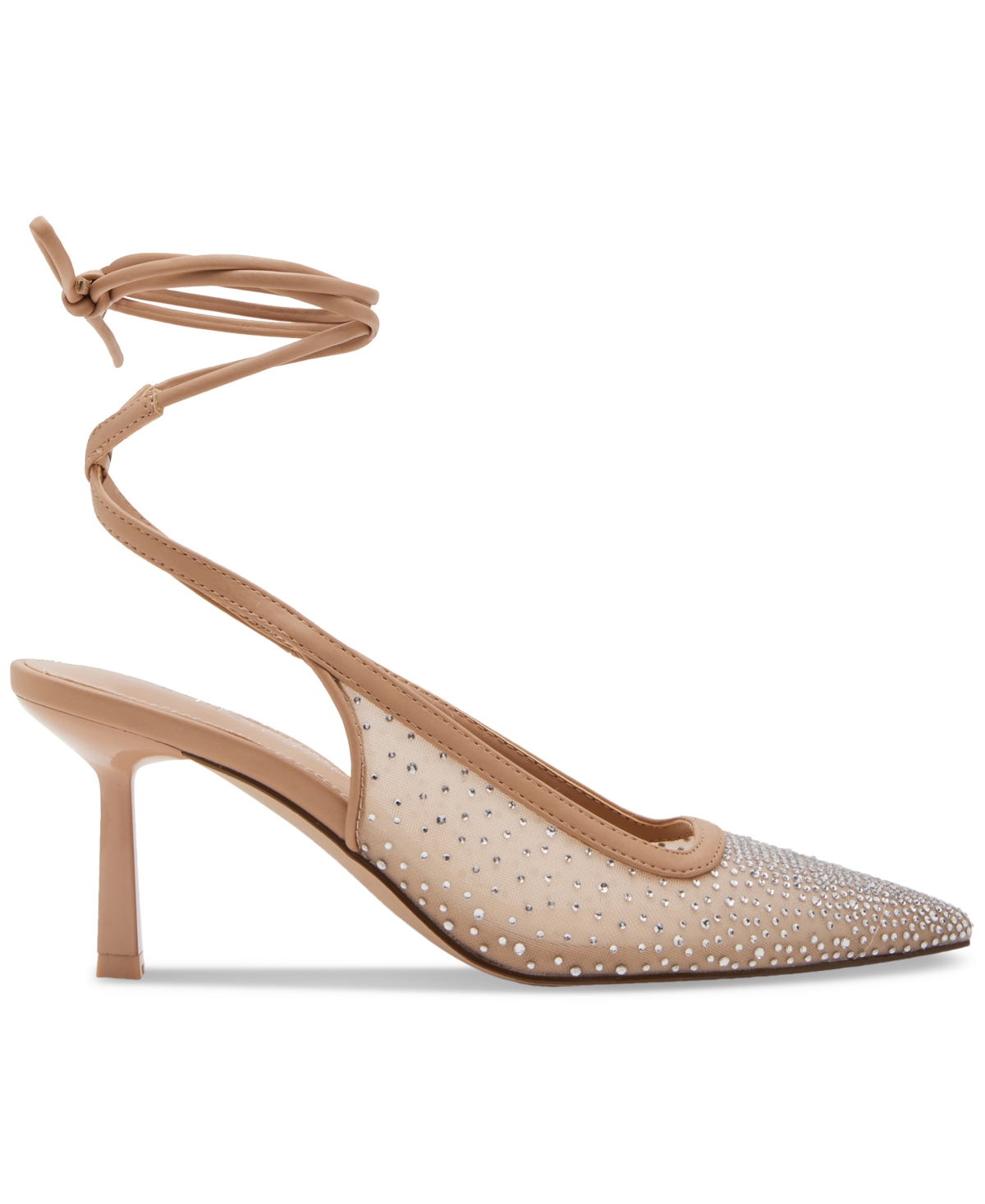 Madden Girl Brigitte-r Lace-Up Pumps -Rhinestone