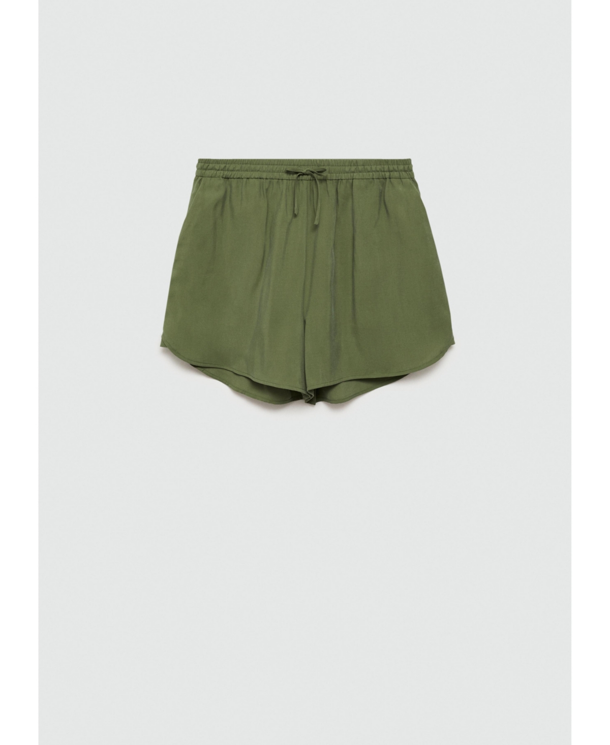 Mango Women's Bow Detail Modal Shorts