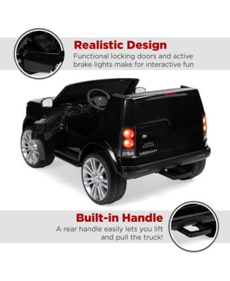 12V 3.7 MPH 2-Seater Licensed Land Rover Ride On Car Toy w/ Parent Remote Control