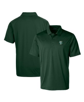 Tulane Wave Primary Team Logo Prospect Textured Stretch Polo