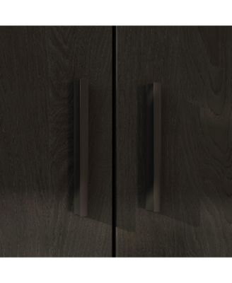 FAMAFY 15-Shelf Standard Bookshelf with Adjustable Shelves, 4 Drawers