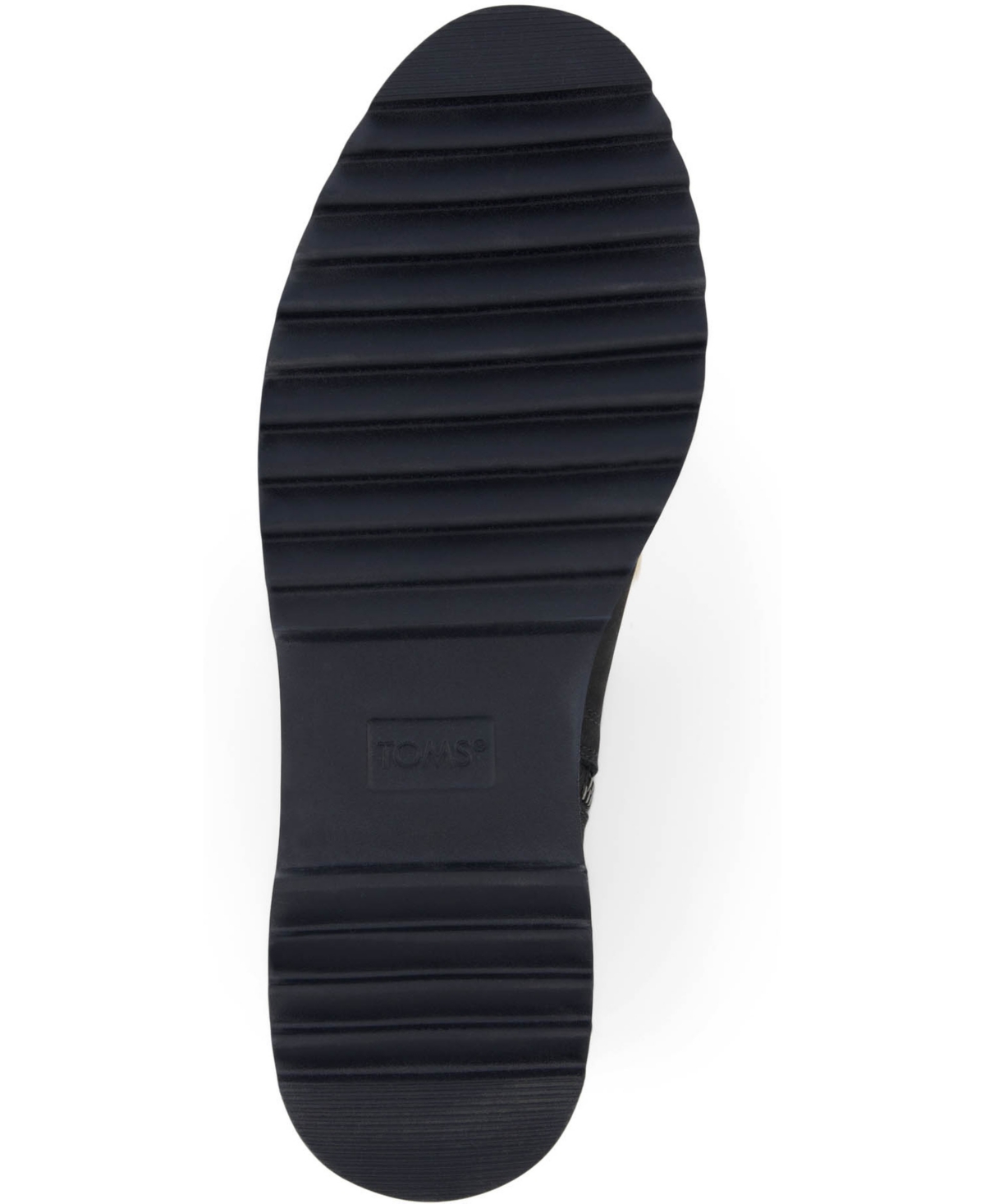 Toms Women's Maude Soft Suede Side Zip Wedge Booties