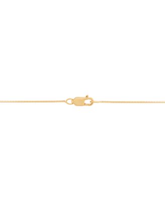 Cultured Freshwater Pearl (10mm) & Lab Grown Diamond (3/8 ct. t.w.)  18" Pendant Necklace in 14k Gold