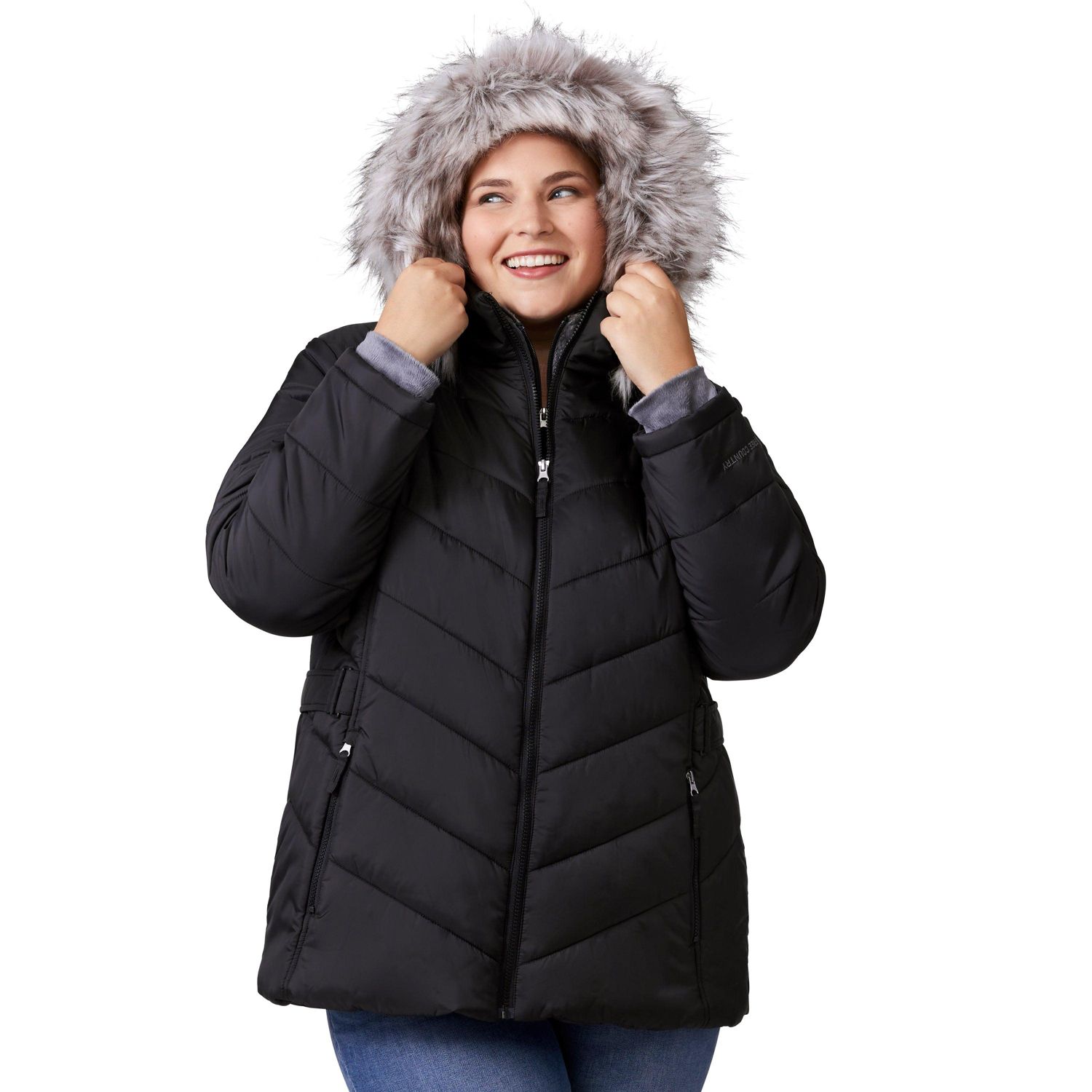 Plus Size Unstoppable II Poly Air Touch Jacket