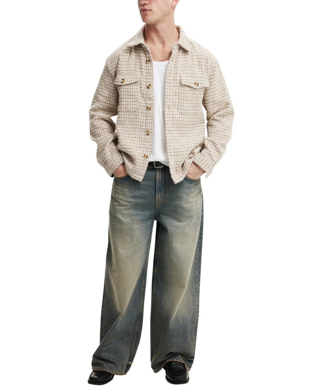 COTTON ON MEN'S BECKLEY OVERSHIRT 