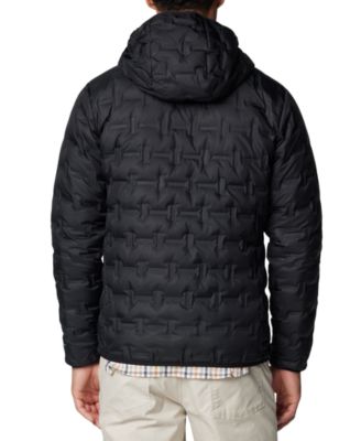Men's Delta Ridge II Down Zip-Front Hooded Jacket