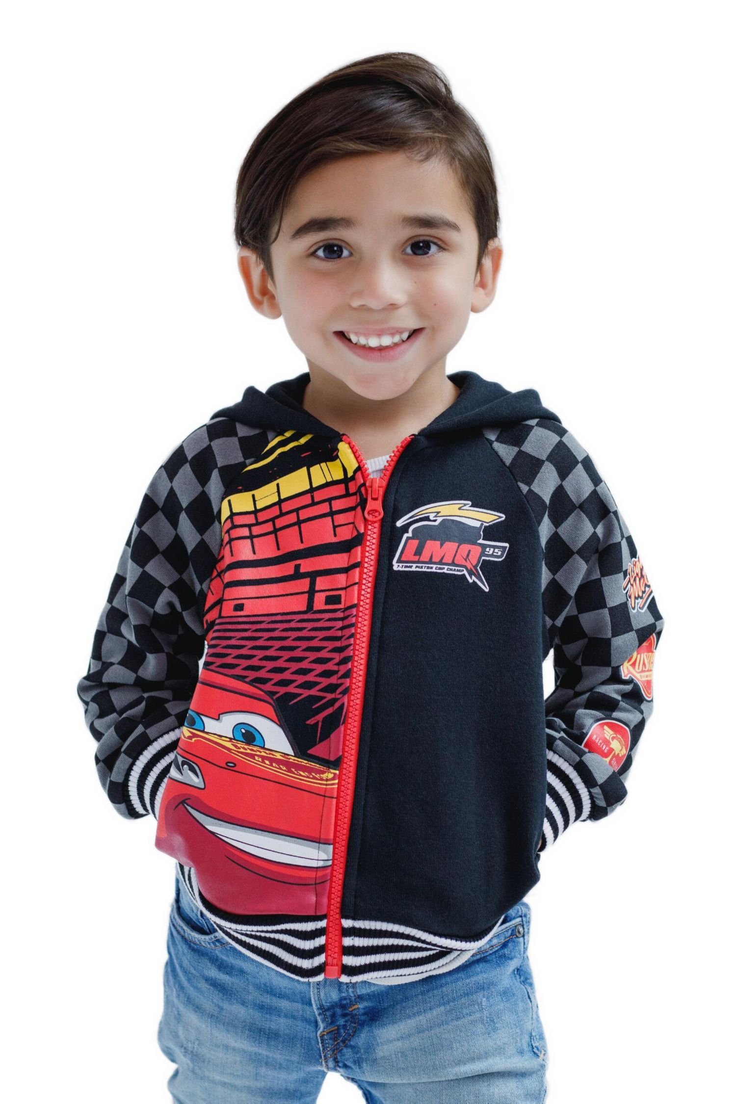 Toddler Boys (2T-5T) The Incredibles Winnie the Pooh French Terry Zip Up Hoodie