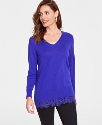 Inc tunic sweater best sale