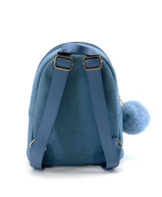 Kingston Denim Rhinestone Backpack