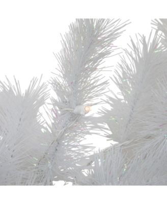 9' x 14" Pre-Lit Alaskan Pine Artificial Christmas Garland Warm LED Lights