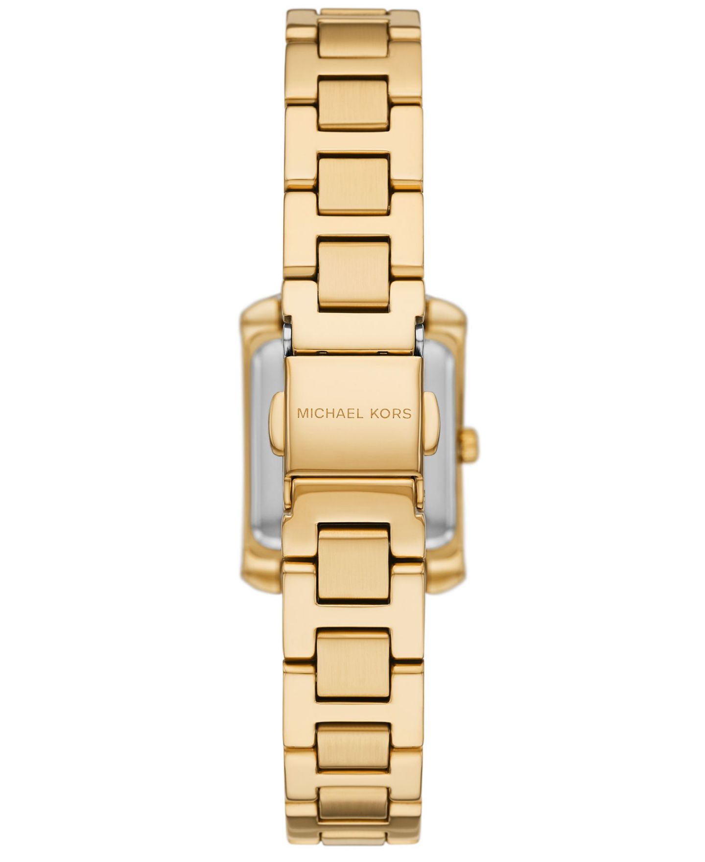 Женские часы Michael Kors Emery Three-Hand Gold-Tone Stainless Steel Watch 22mm — фото 3