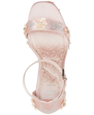 Beautifical Floral Platform Dress Sandals