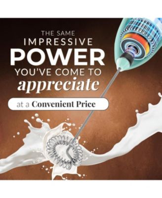 Powerful Handheld Mini FrothMate Milk Frother Stainless Steel - No Stand