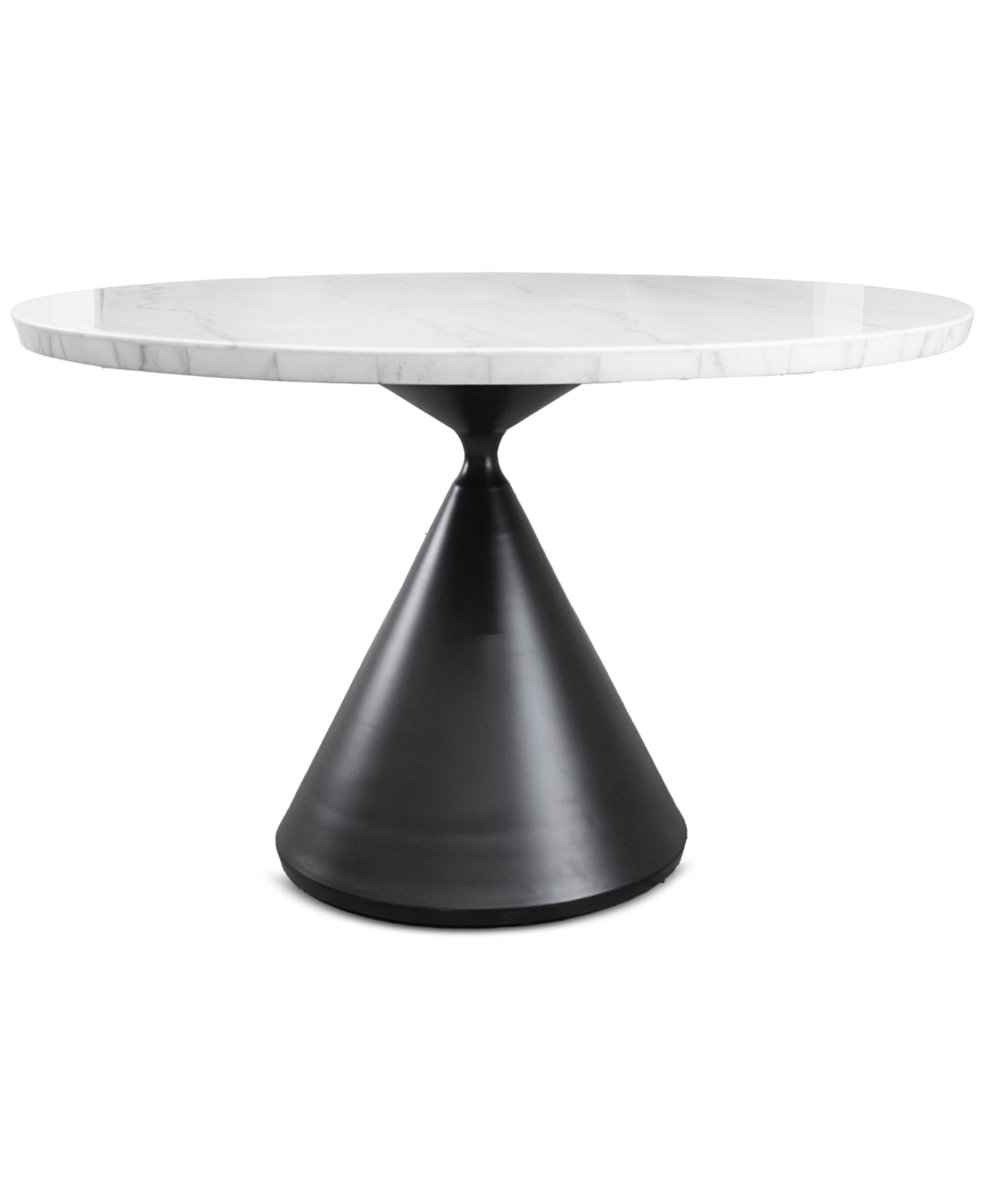 Macy's Nerton 7 Pc. Dining Set (52" Round Table & 6 Chairs), Created For  In White