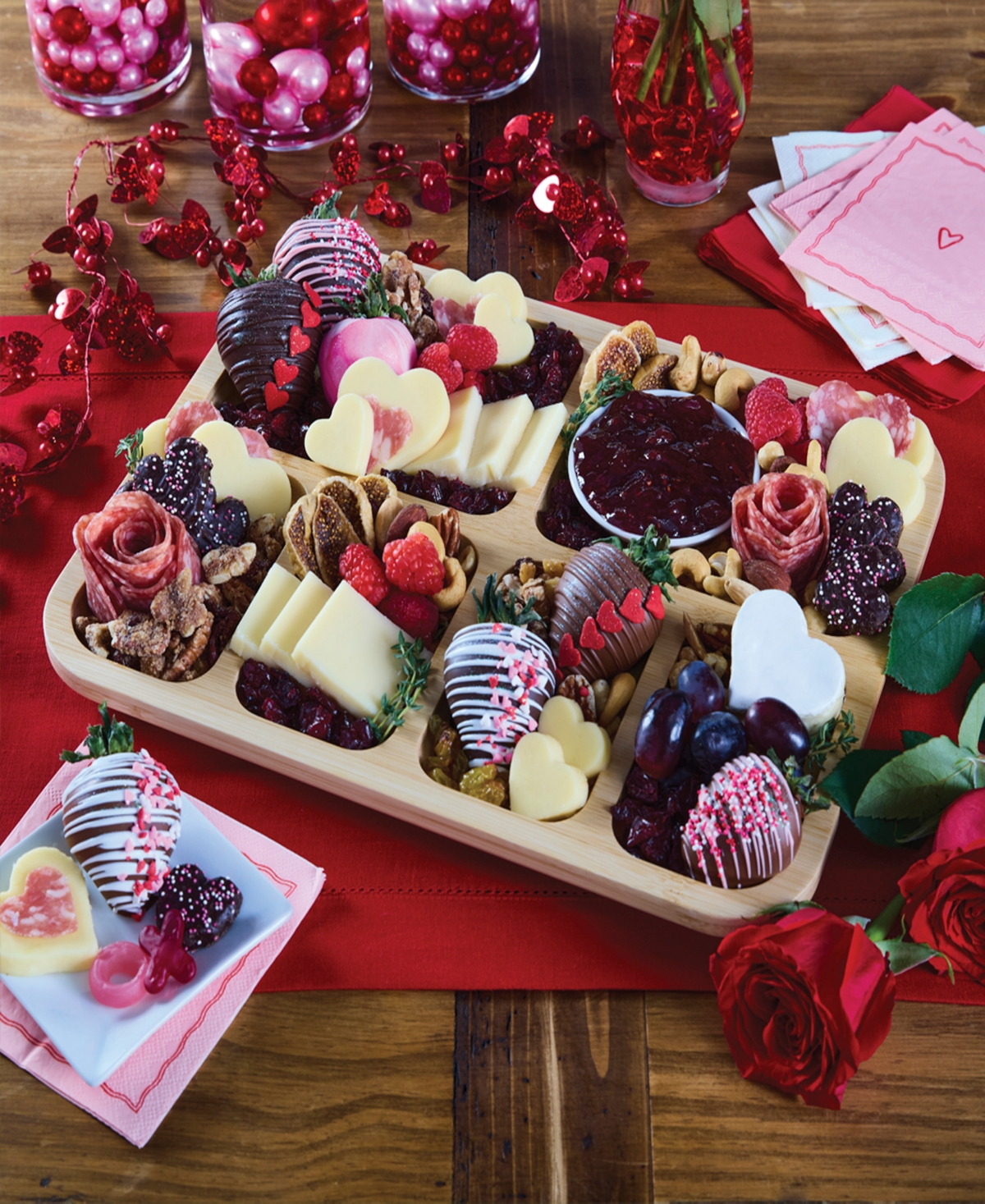 Farberware Build-a-Board Cutting Board with Compartments and Locking Lid