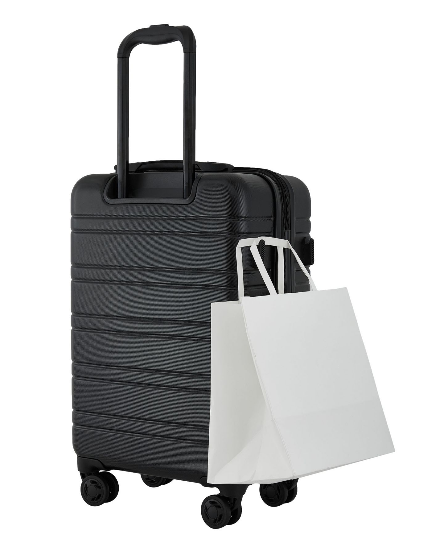 Чемоданы Travelers Club Discovery 2-Piece Expandable Rolling Carry-On Luggage Set, цвет: Чёрный — фото 5