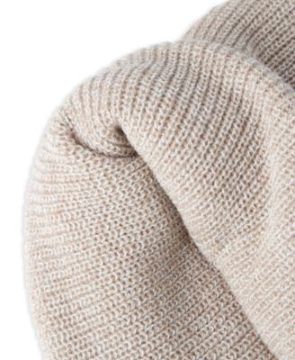 Men's Ribbed Logo Beanie