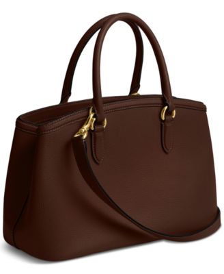 Legacy Medium Pebble Leather Carryall Bag 28