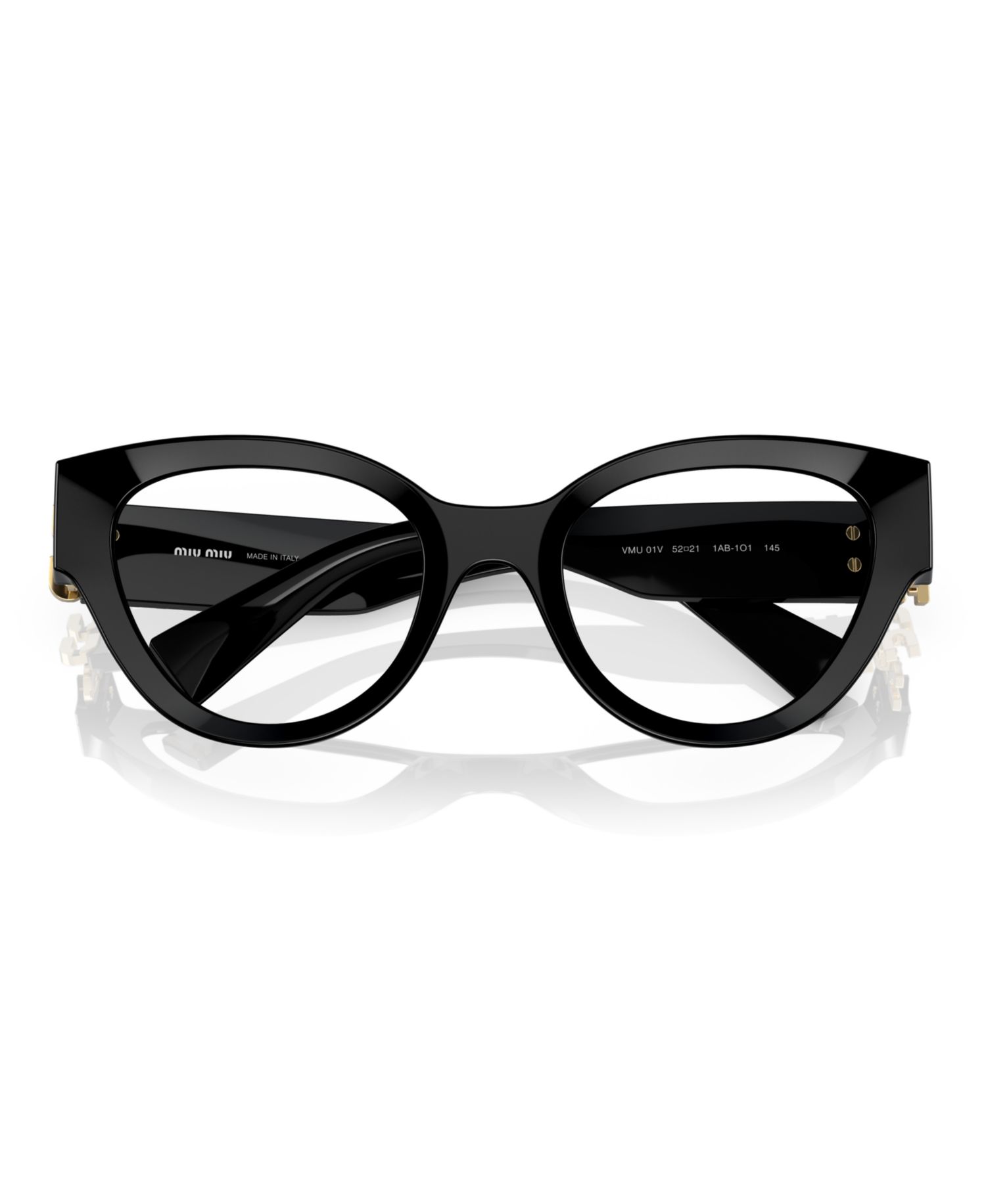 Woman Panthos Plastic MU 01VV Eyeglasses