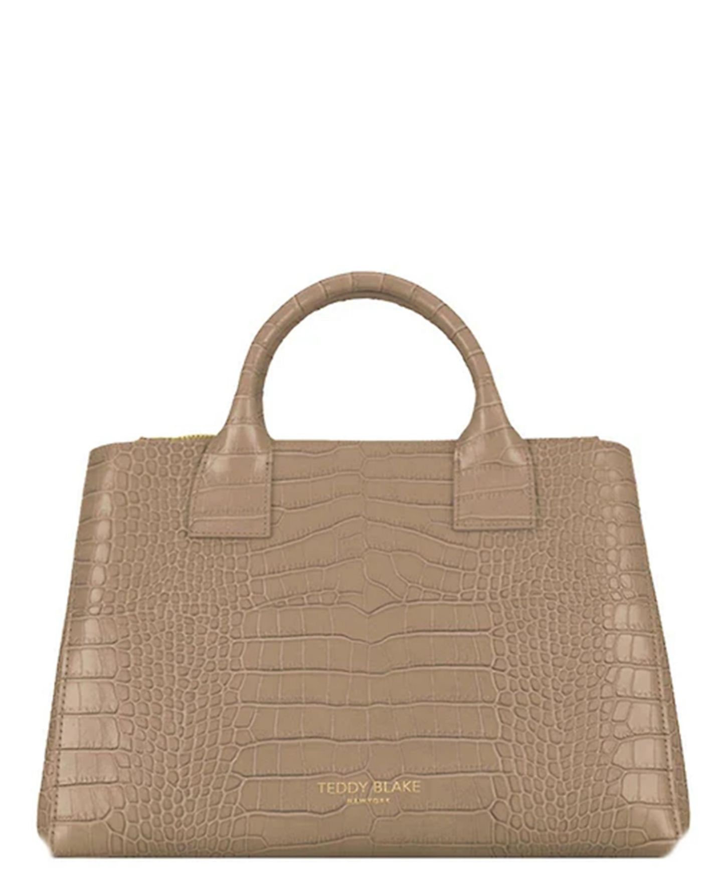 Женская сумка Teddy Blake Bella Croco 15", цвет: Кремовый — фото 1