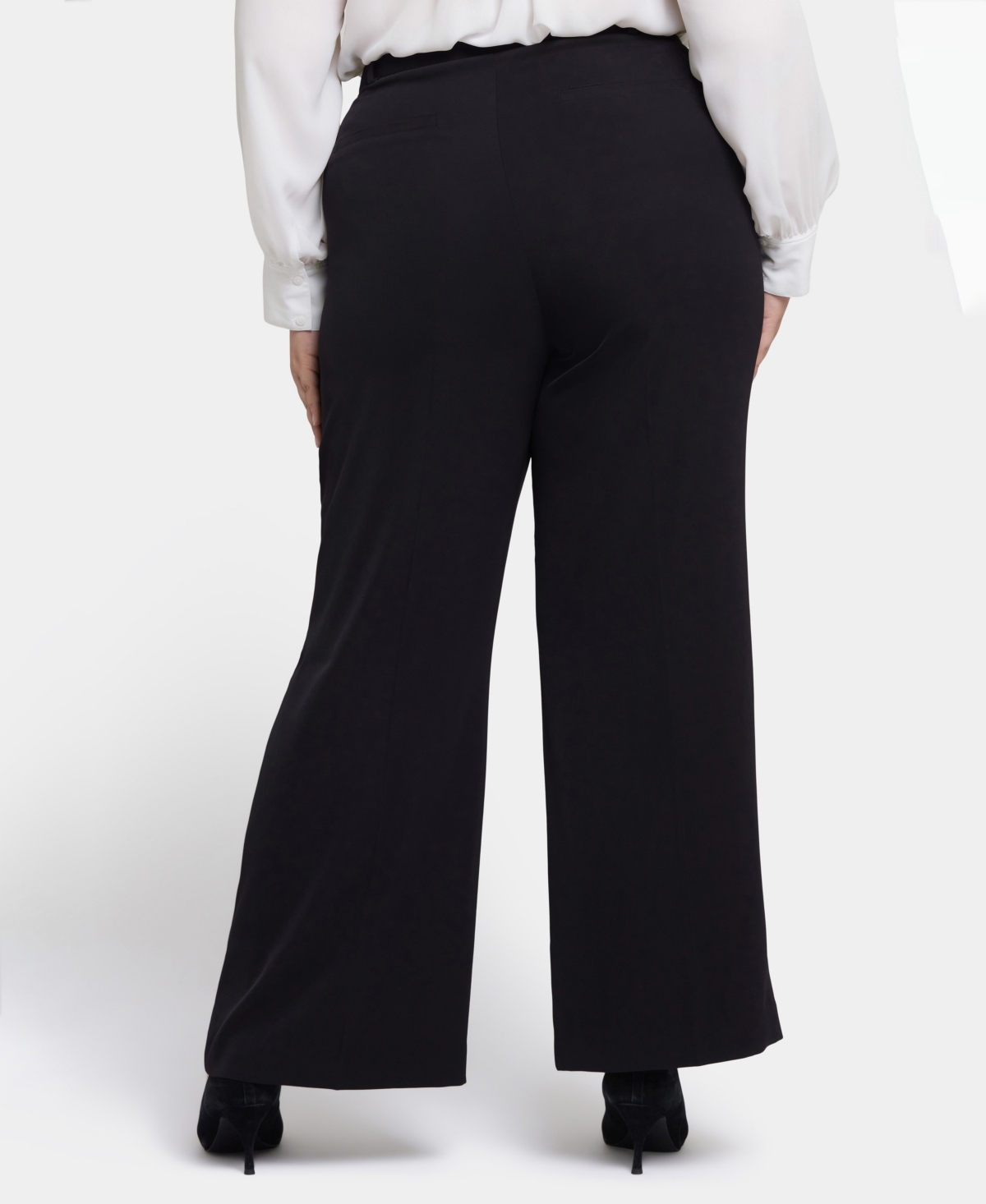 Nydj Wide Leg Pants In Black