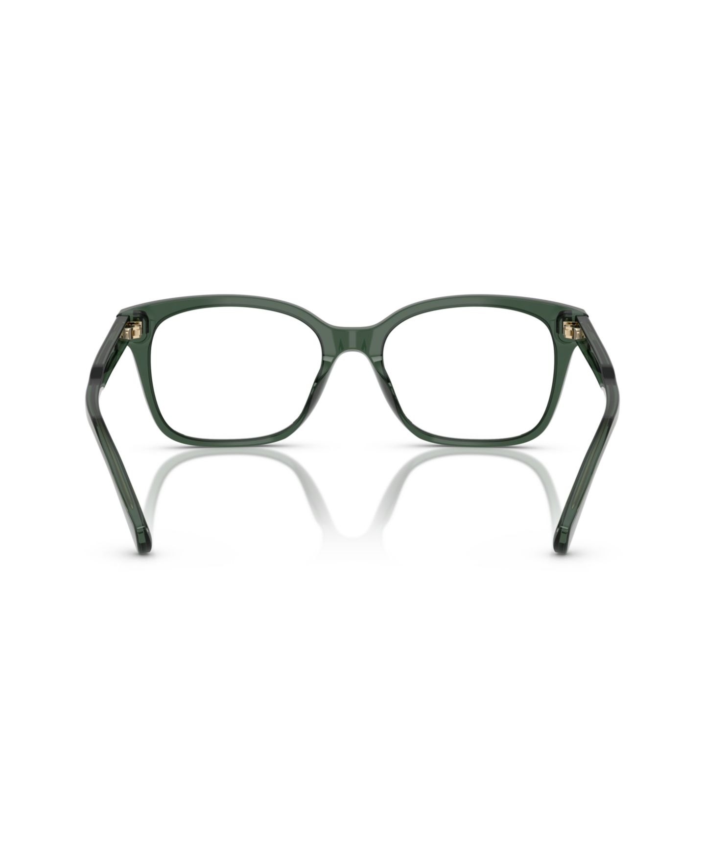 Женские очки Ralph by Ralph Lauren Ralph Woman Rectangle Plastic RA7174U Eyeglasses, цвет: Блестящий чёрный — фото 9