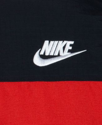 Boys 4-7 Outdoor Woven Hooded Color Blocked Jacket