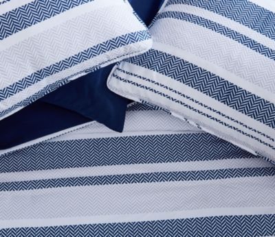 Chad 7 Piece Bed in a Bag Comforter and Sheet Set , Gray - King