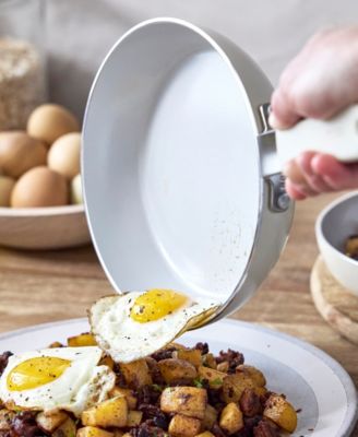 X Bobby Flay Nonstick Stainless Steel 8" and 10" Frypan Set