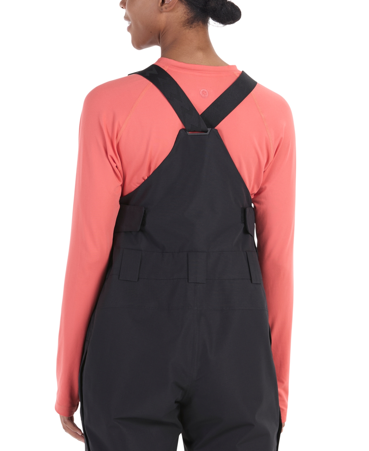 Marmot Women's Insulated Bib Overalls In Black