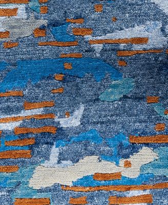 Indian OOAK M7174 9'1''x12'3'' Area Rug