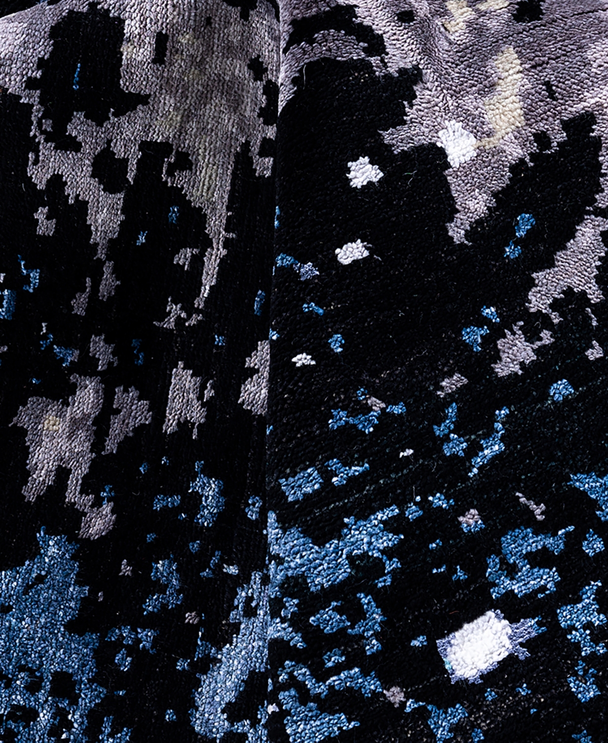 Adorn Hand Woven Rugs Indian Ooak M7124 8'2''x10' Area Rug In Black