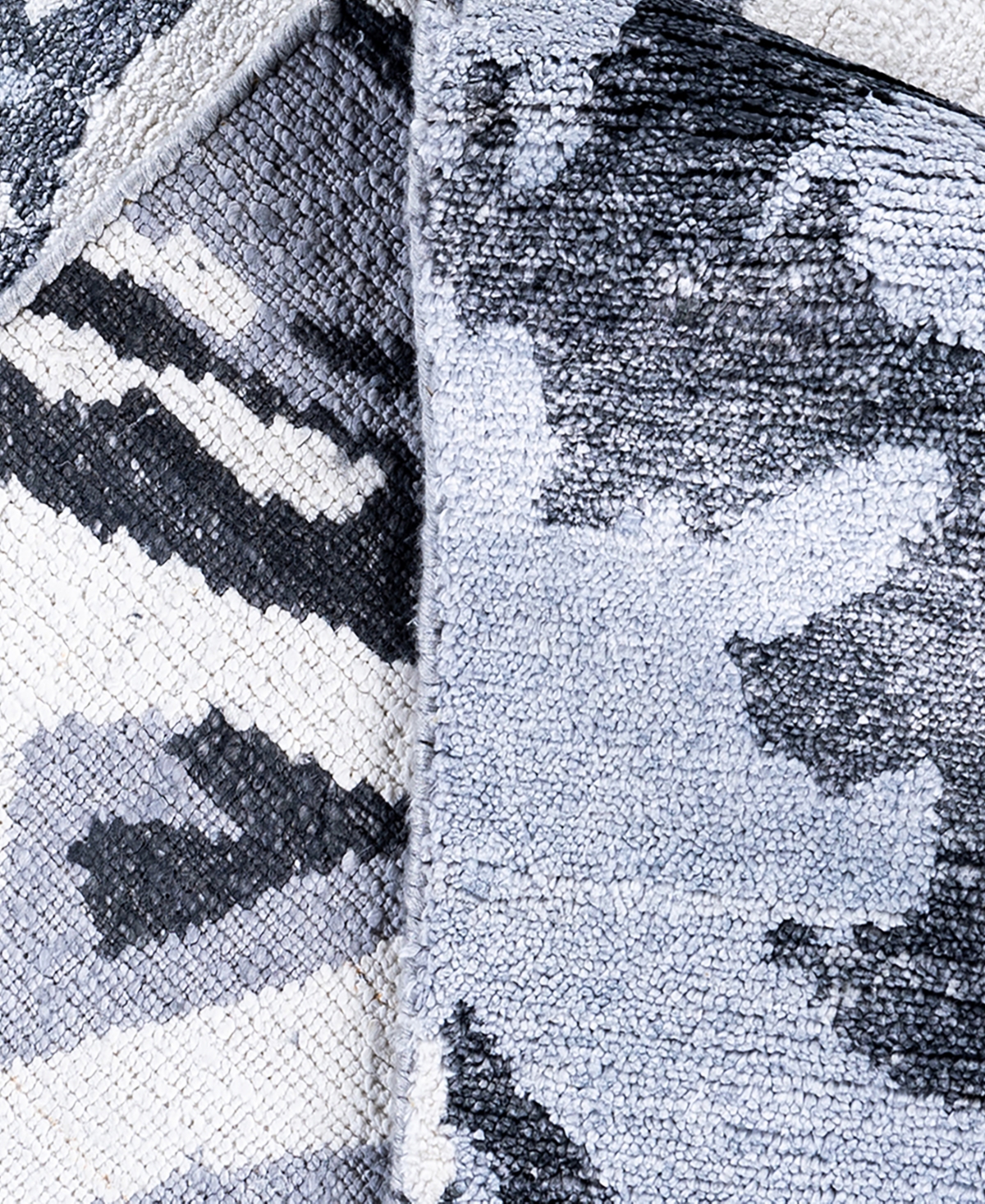 Adorn Hand Woven Rugs Indian Ooak M6958 9'1''x12'1'' Area Rug In Blue