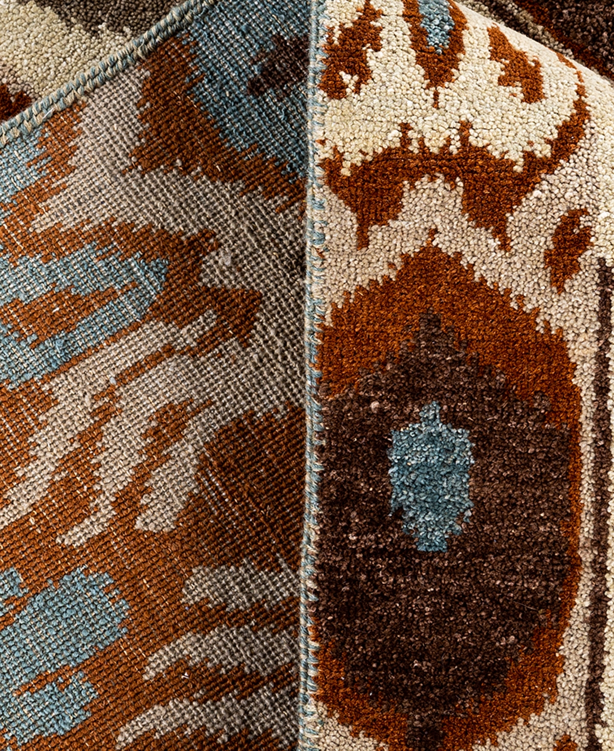 Adorn Hand Woven Rugs Indian Ooak M5996 8'3''x10'5'' Area Rug In Brown