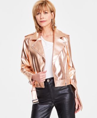 Macy's moto jacket women's best sale