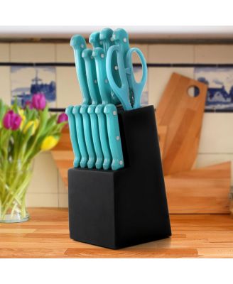 14 Piece Cutlery Set in Teal
