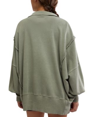 Women's Camden Henley Balloon-Sleeve Top