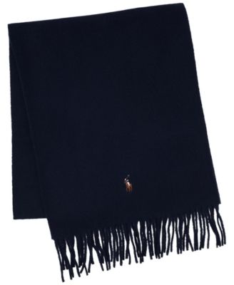 Men's Signature Italian Virgin Wool Scarf