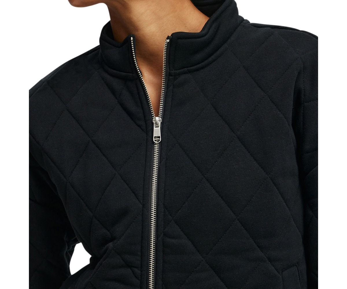 Cotton On Women's Active Quilted Zip Through