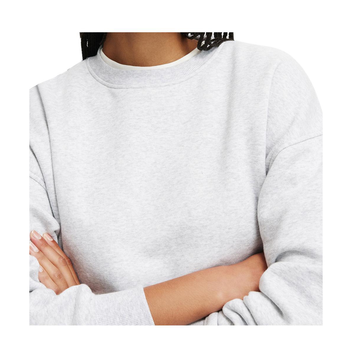 Cotton On Women's Classic Fleece Crew Sweatshirt