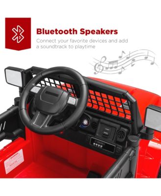 12V Kids Ride On Truck Car w/ Parent Remote Control, Spring Suspension, LED Lights