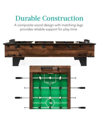 40in Tabletop Foosball Table, Arcade Table Soccer for Home, Game Room w/ 2 Balls