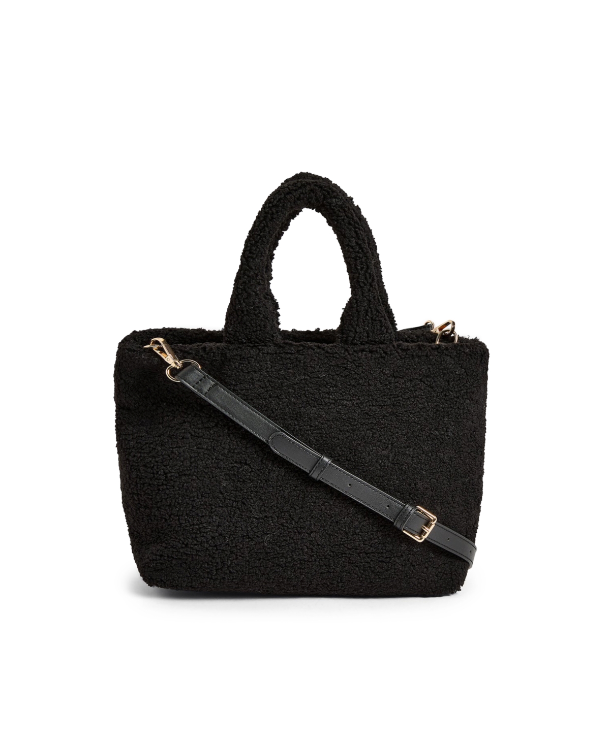 Lumi Sherpa Shoulder Bag - Tan