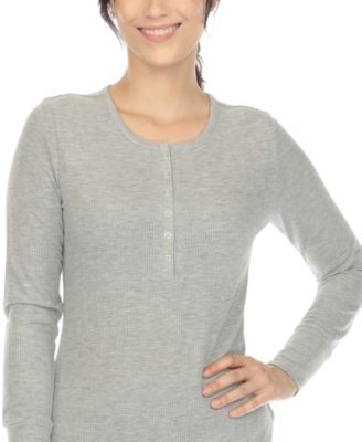 Women's Waffle Pajama Set