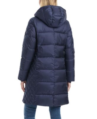 Women's Cire Mid-Length Fitted Puffer Coat