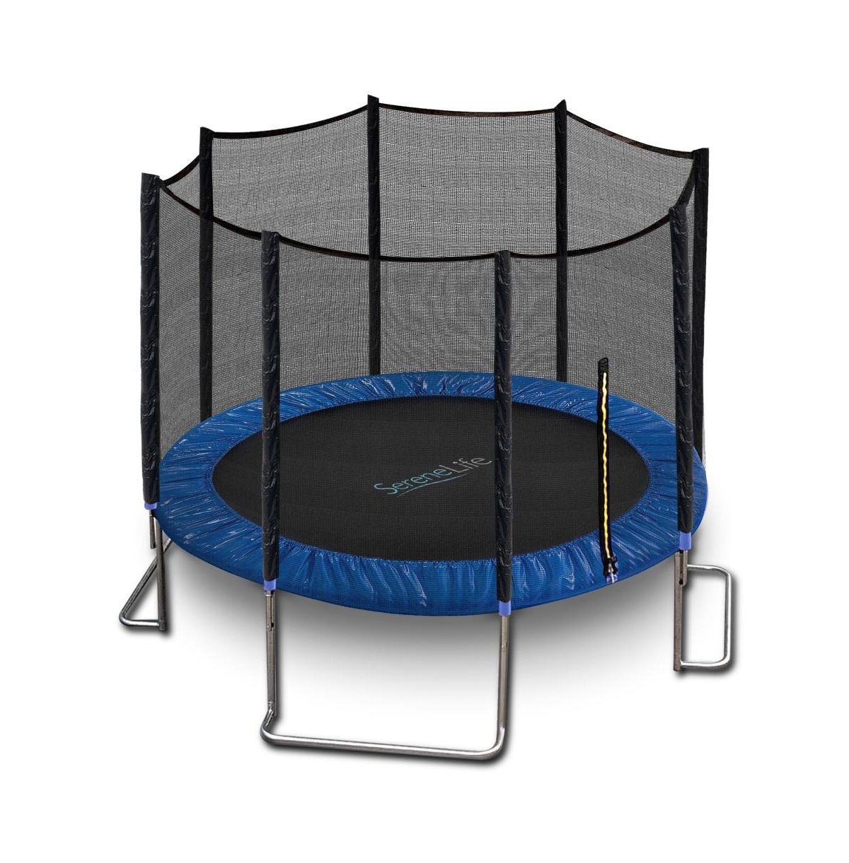 Outdoor Trampoline with Safety Net - 10ft - Blue