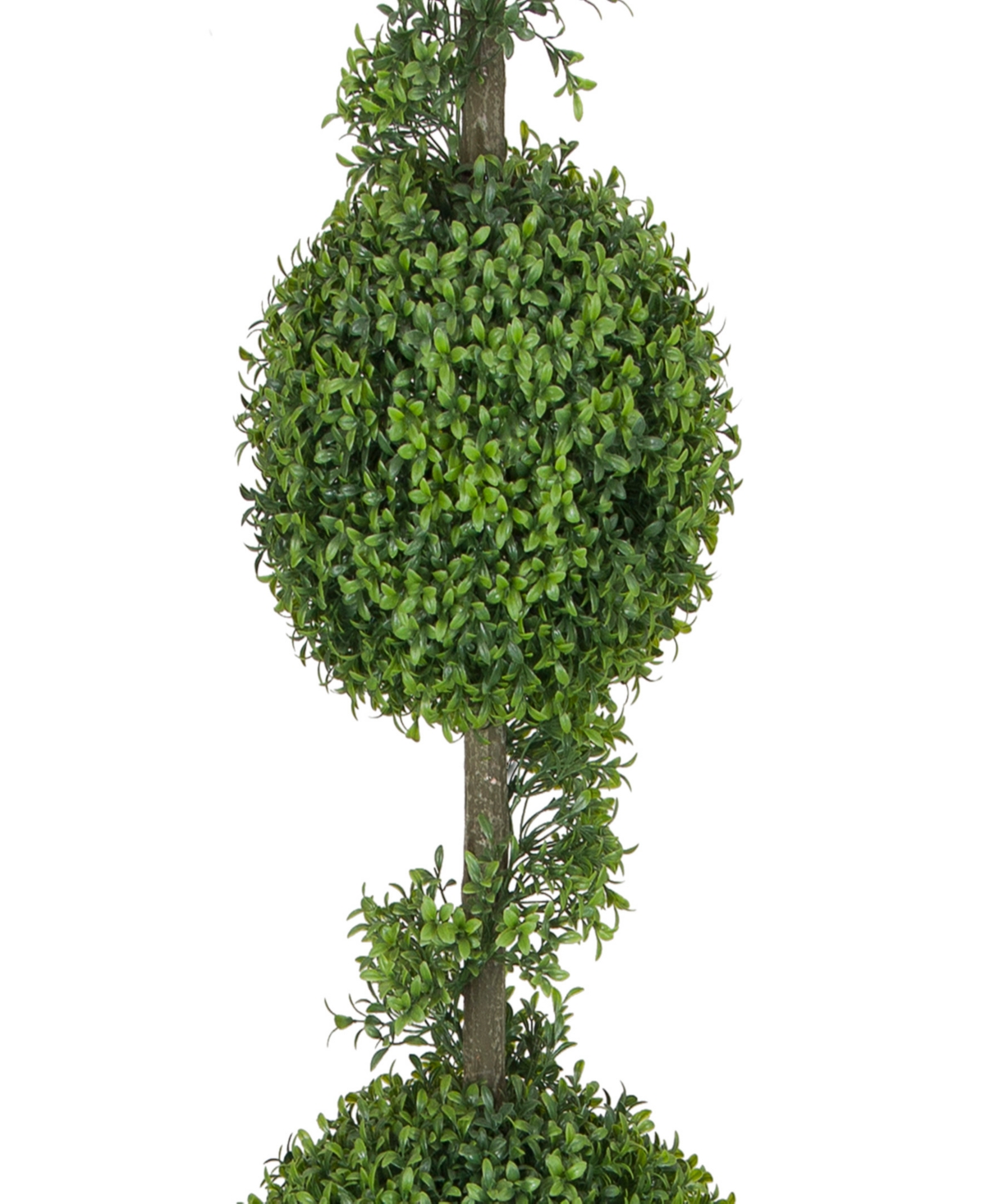 Puleo 60" Topiary Triple Ball Boxwood Artificial Tree In Green