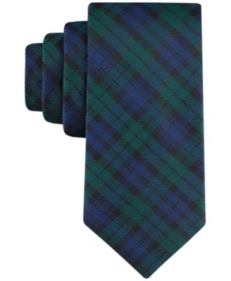 Tommy Hilfiger - Men's Black Watch Tartan Tie